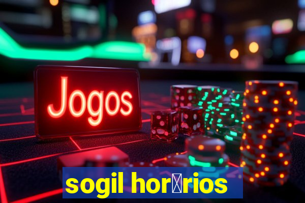 sogil hor谩rios