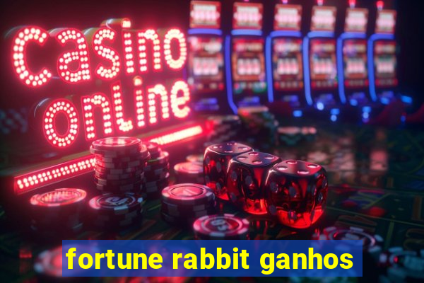 fortune rabbit ganhos