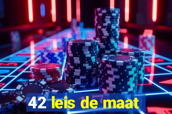 42 leis de maat