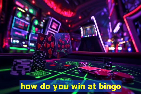 how do you win at bingo