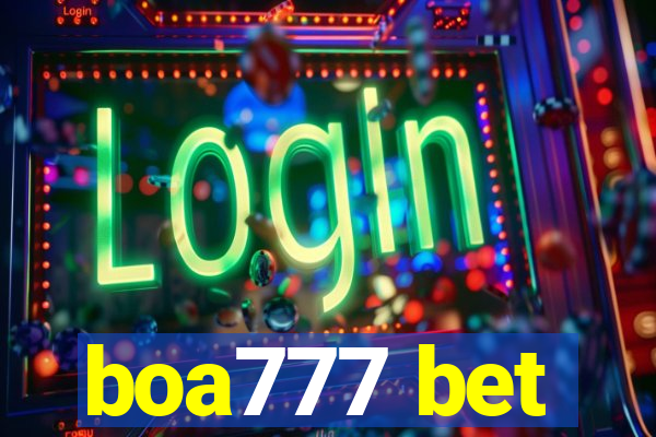 boa777 bet