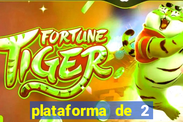 plataforma de 2 reais fortune tiger