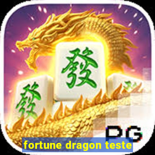 fortune dragon teste