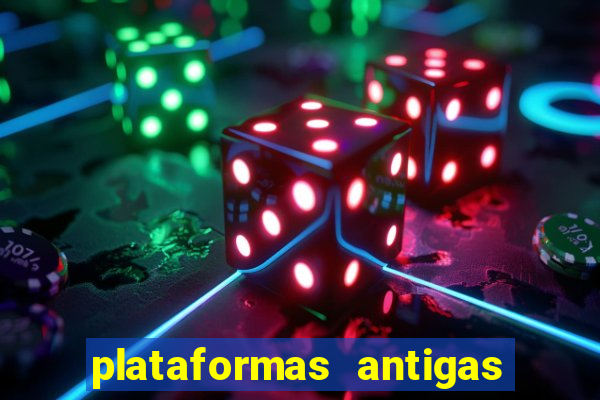 plataformas antigas de jogos