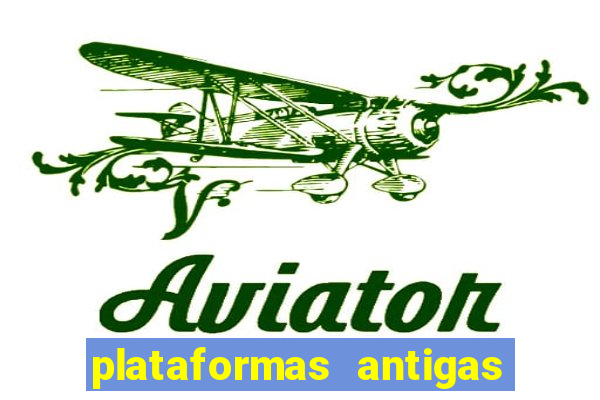 plataformas antigas de jogos