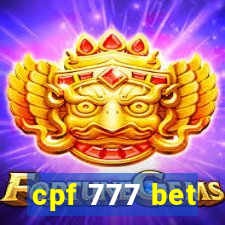 cpf 777 bet