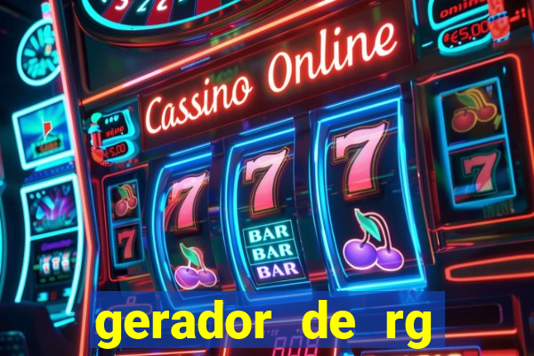 gerador de rg frente e verso