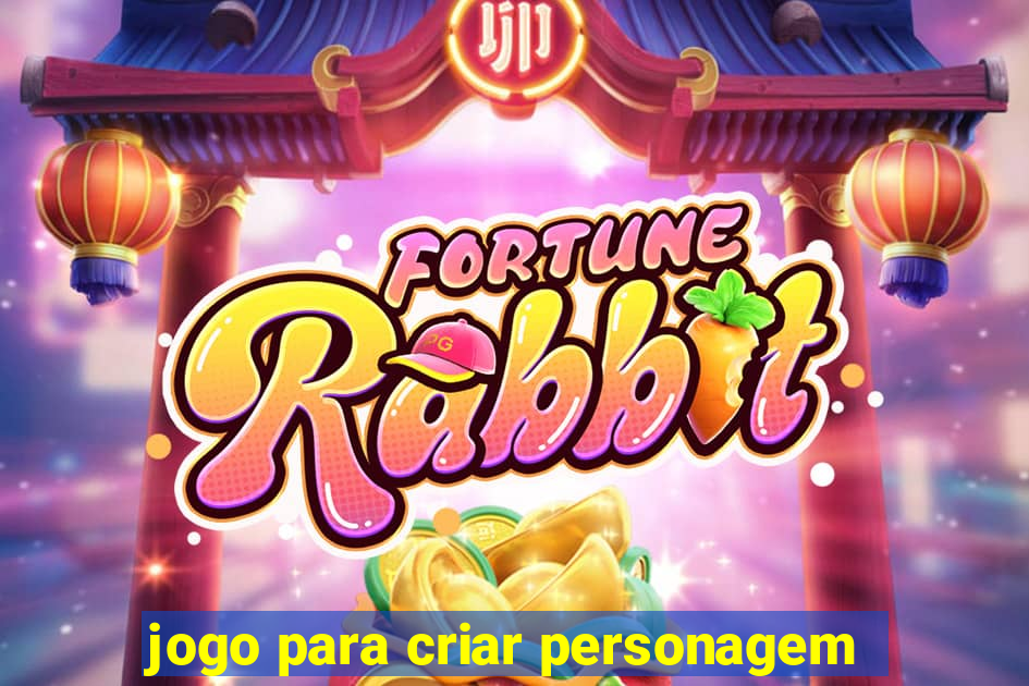 jogo para criar personagem