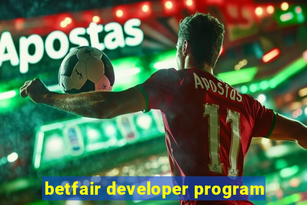 betfair developer program