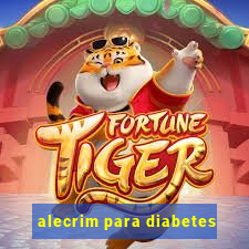 alecrim para diabetes