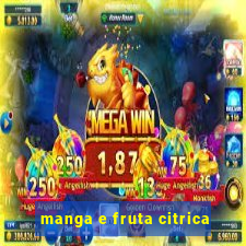 manga e fruta citrica