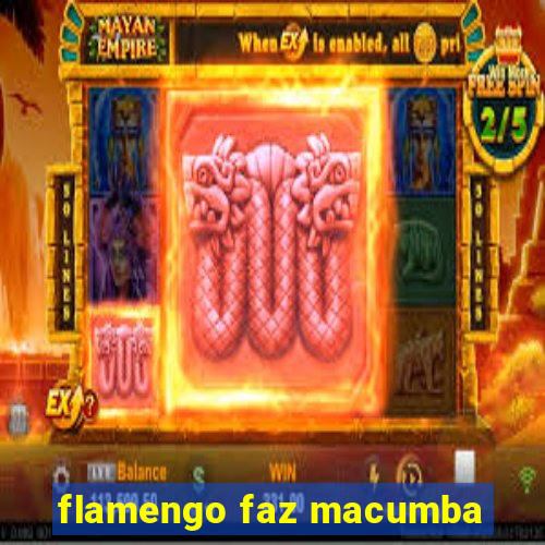 flamengo faz macumba