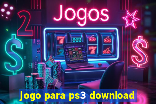 jogo para ps3 download