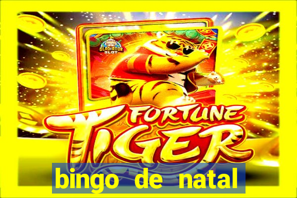 bingo de natal para imprimir gratis