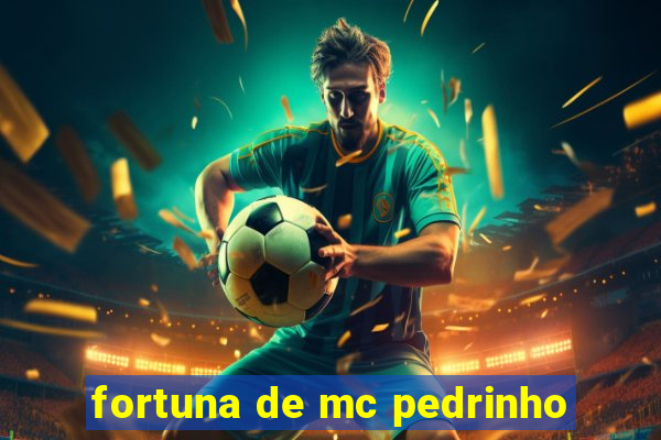 fortuna de mc pedrinho