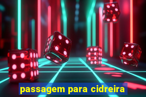 passagem para cidreira