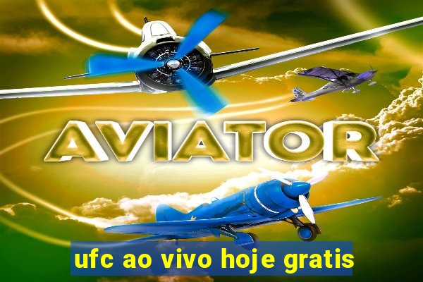 ufc ao vivo hoje gratis