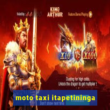 moto taxi itapetininga