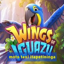 moto taxi itapetininga