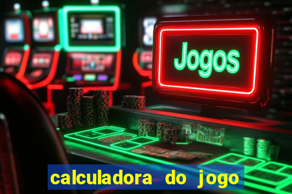 calculadora do jogo do bicho