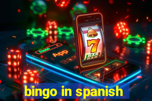 bingo in spanish