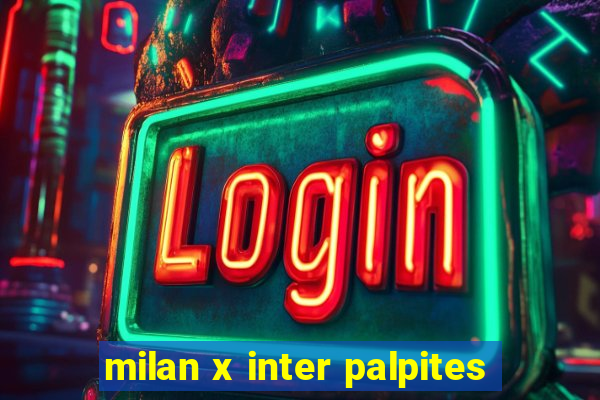 milan x inter palpites