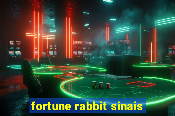 fortune rabbit sinais