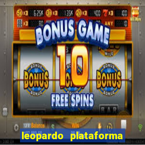 leopardo plataforma de jogos