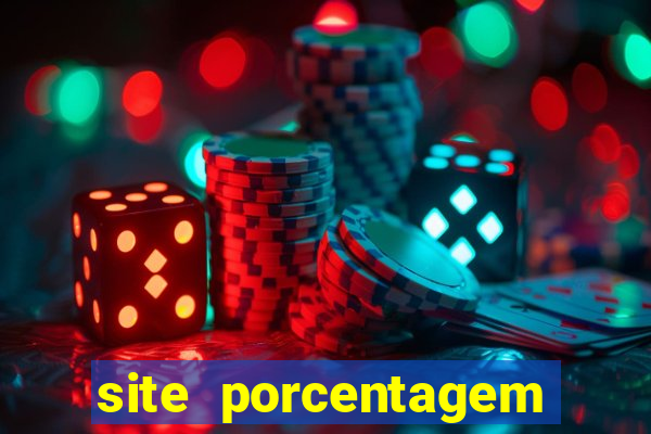 site porcentagem jogos slot