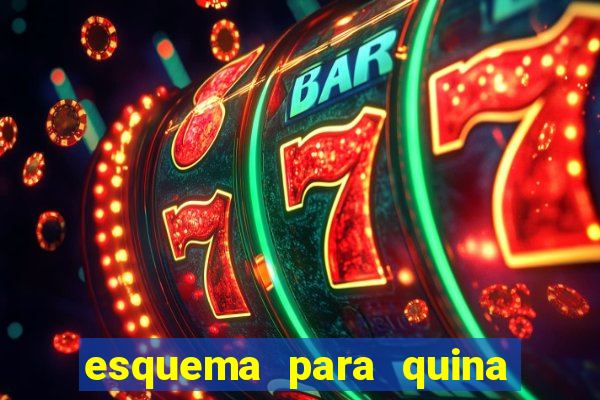 esquema para quina com 20 dezenas