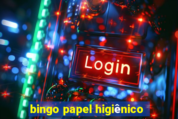 bingo papel higiênico