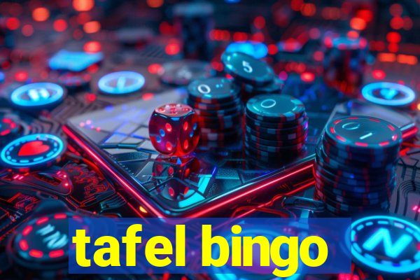 tafel bingo