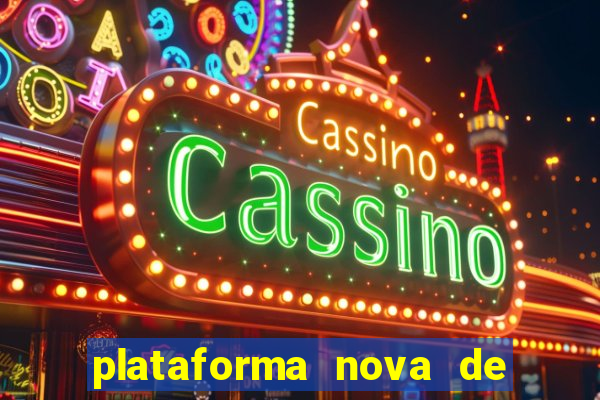 plataforma nova de 3 reais