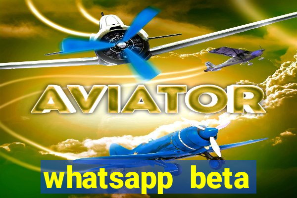 whatsapp beta testflight code