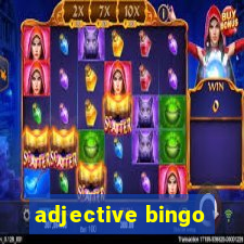 adjective bingo