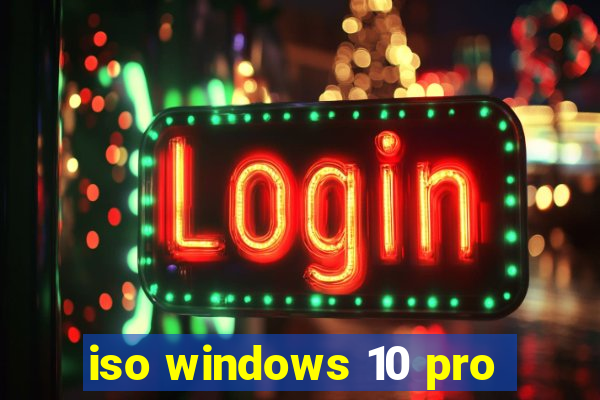 iso windows 10 pro