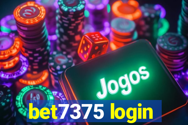 bet7375 login