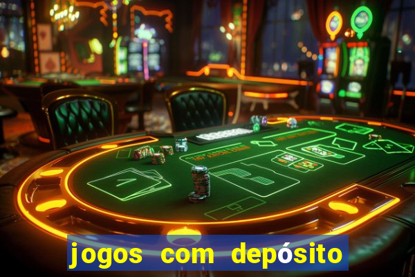 jogos com depósito de 2 reais