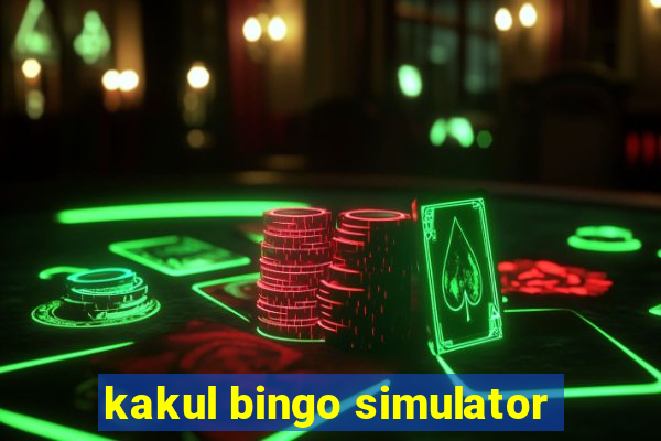 kakul bingo simulator