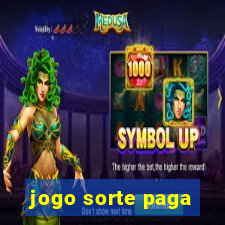 jogo sorte paga