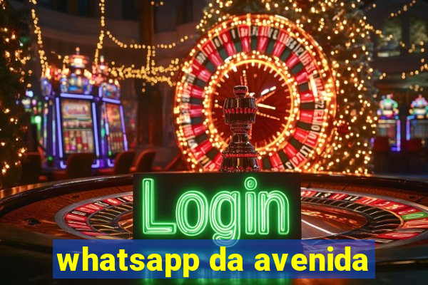 whatsapp da avenida