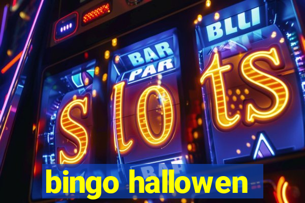 bingo hallowen