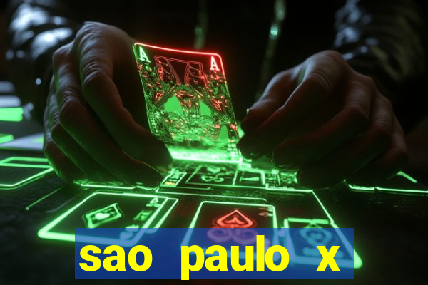 sao paulo x palmeiras palpites