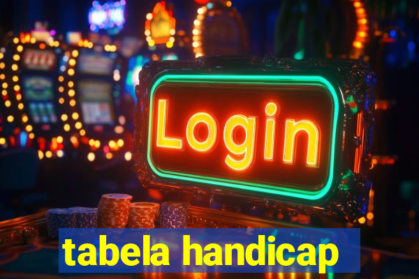 tabela handicap