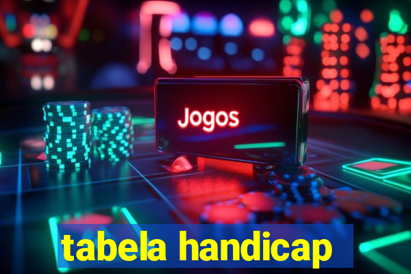 tabela handicap