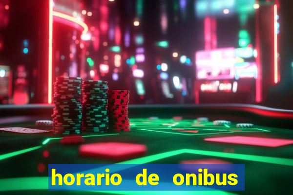 horario de onibus santos dumont x juiz de fora