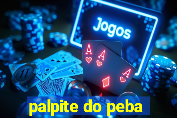 palpite do peba