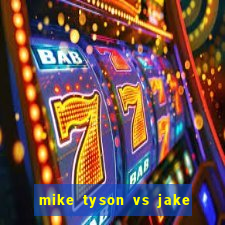 mike tyson vs jake paul assistir online