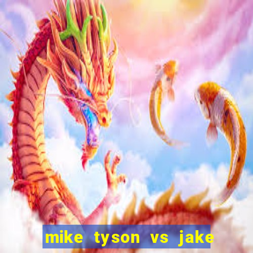 mike tyson vs jake paul assistir online