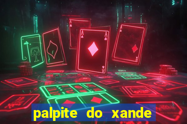 palpite do xande para hoje